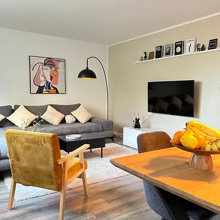 Modernes Designer-Apartment Fuer 7 Gaeste - 80Qm In Zentraler Lage, Self-Check-In Karlsruhe Exterior photo